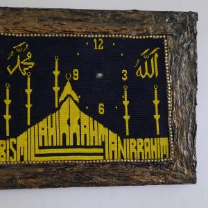 CEZA EVİİŞİ BONCUKLU DUVAR SAATİ