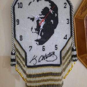 Atatürk portresi işlemeli ceza evi işi duvar saati