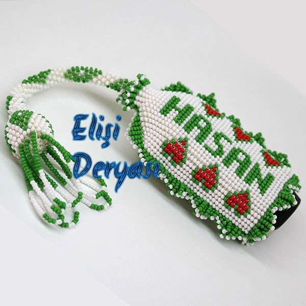 Ceza evi işi Boncuklu anahtarlık