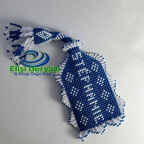 Ceza evi işi Boncuklu anahtarlık