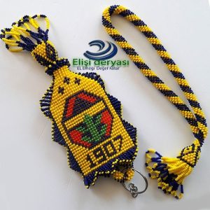 Ceza evi işi Boncuklu anahtarlık