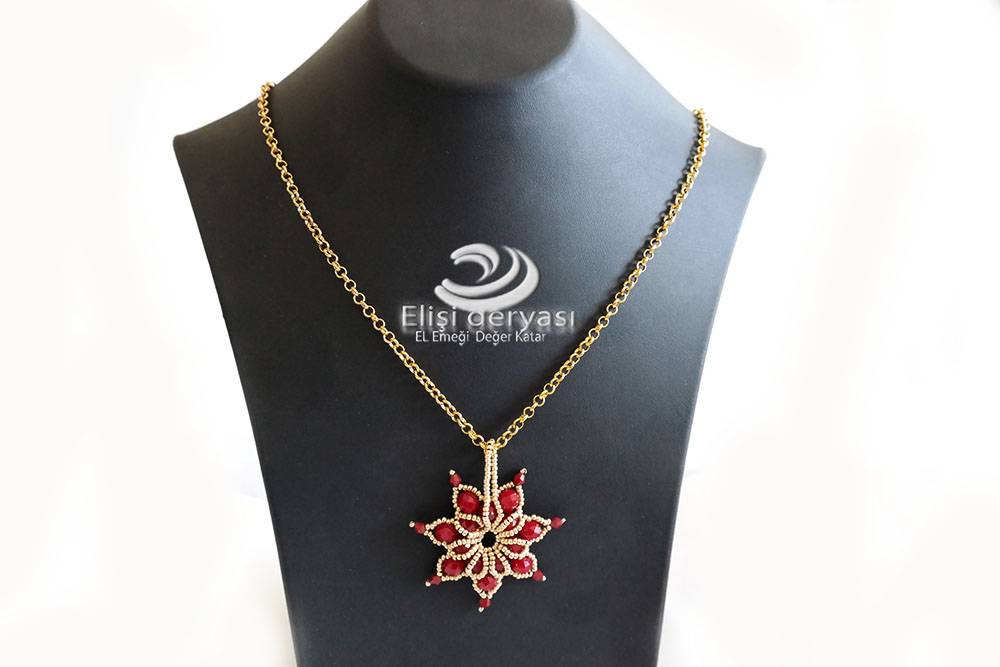 Kar tanesi Kolyem Model Yapılışı