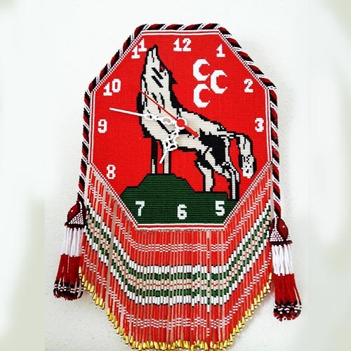 CEZA EVİİŞİ BONCUKLU DUVAR SAATİ