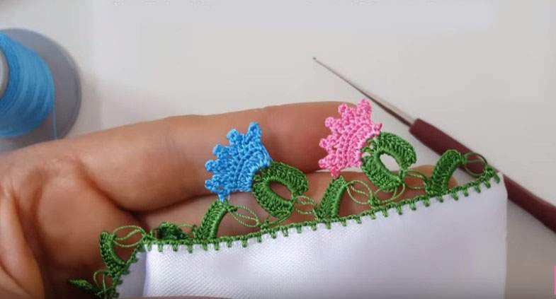 Prenses Tacı Tığ Oyası Yapımı