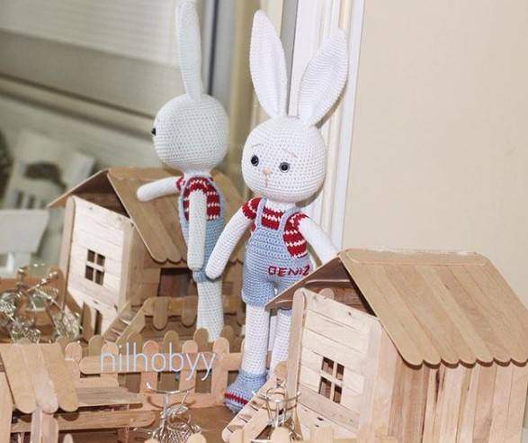 Amigurumi Tulumlu Tavşan Yapımı