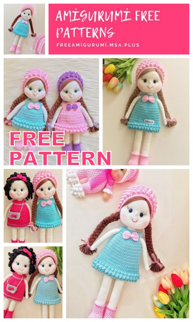 Popcorn Doll Free Crochet Patterns