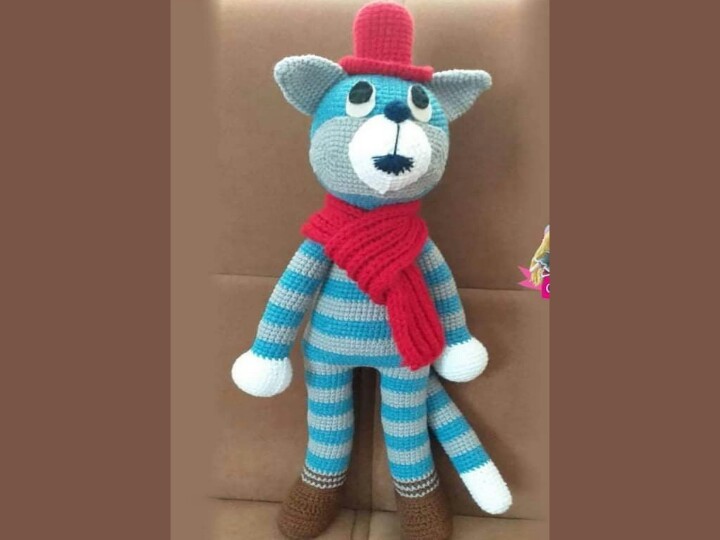 Şapkalı Kedi Amigurumi Tarifi