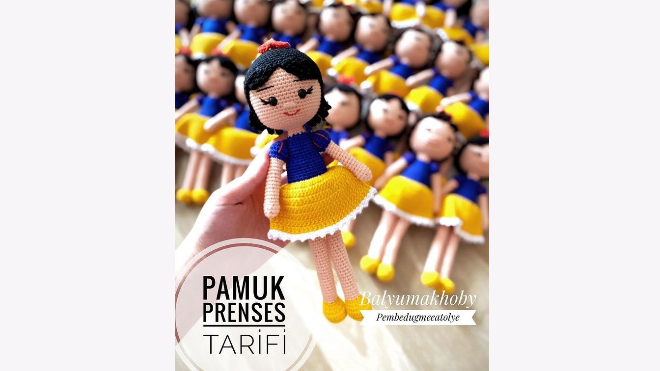 Pamuk Prenses Amigurumi Tarifi