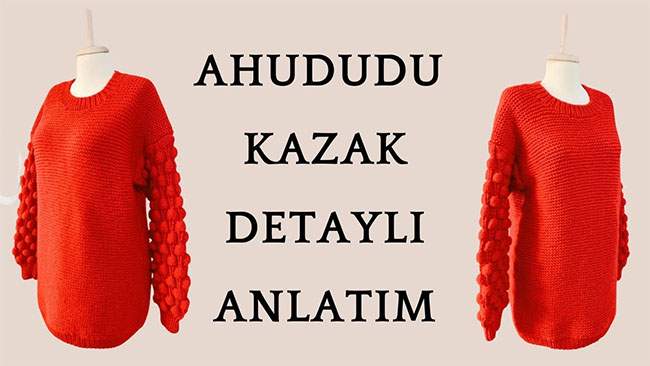 AHUDUDU KAZAK MODELİ TUNİK BOY