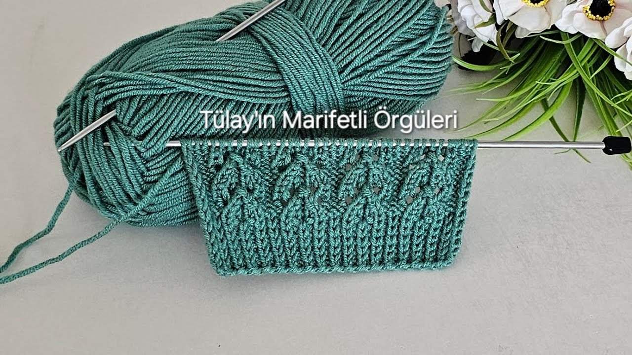 Kolay 6 Sıralı Şiş Örgü Modeli